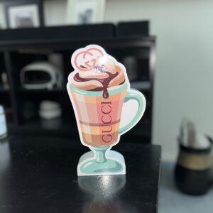 Wood Sign Gucci Coffee Decor